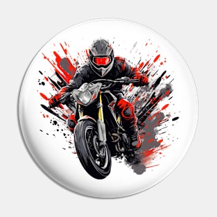 Biker Motorcycle Pin