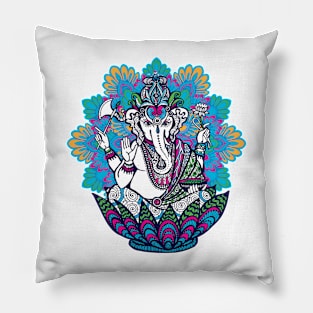 Ganesha Mandala Pillow