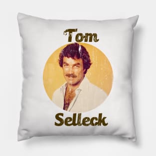 Cool Pose Tom Selleck 80s Pillow