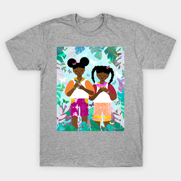 Under the Forest Trees - Black Girl Magic - T-Shirt