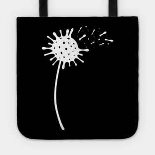 Covid 19 coronavirus dandelion Tote