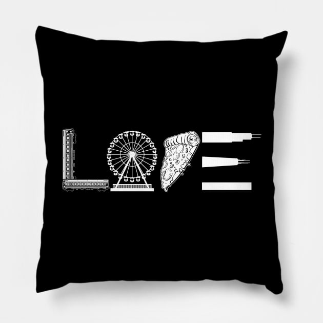 Love New York Pillow by fromherotozero
