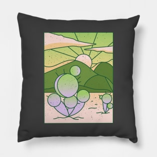 Desert Landscape Pillow