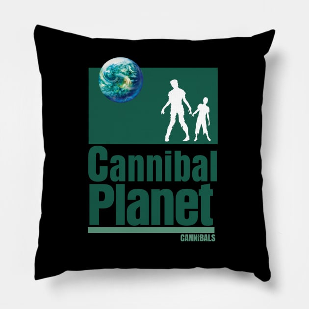 CANNIBALS - Cannibal Planet Pillow by cannibals