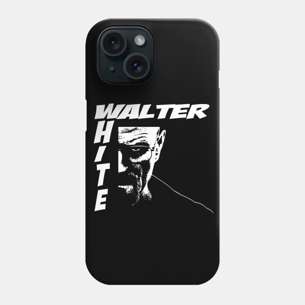 Walter White Cook Head Shirt Phone Case by RobinsRetro