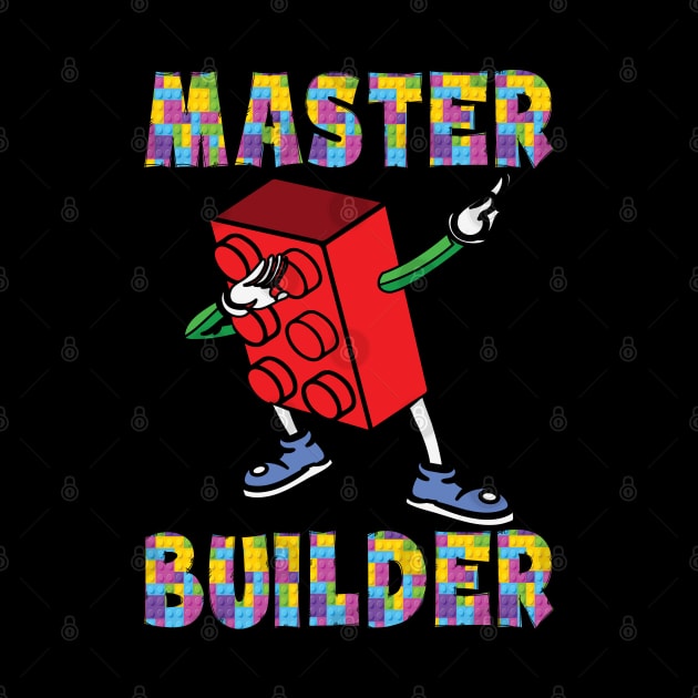 Birthday Master Brick Block Builder by BOOBYART