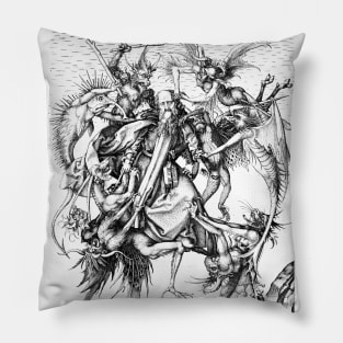 Vivid Retro - St. Anthony Transparent Pillow