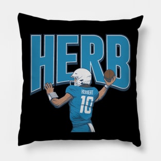 Justin Herbert Herb Pillow