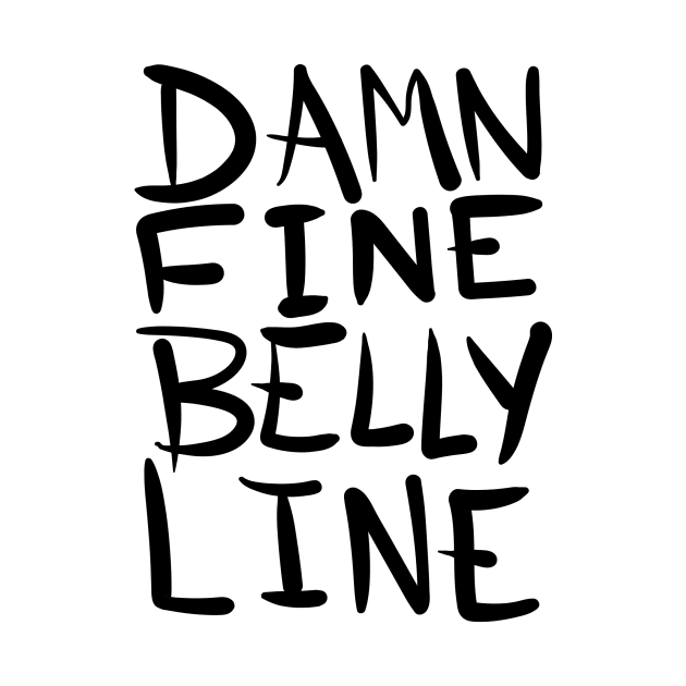 Fine Line - black by Toni Tees