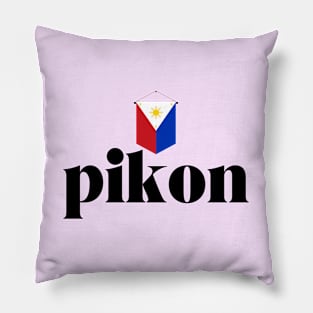 Philippines flag tagalog expression: Pikon Pillow