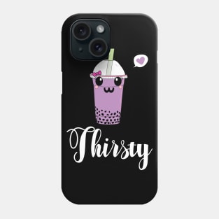 Thirsty Kawaii Bubble Tea Love Phone Case