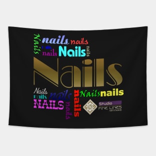 Fine Lines Nail Crazy Tapestry