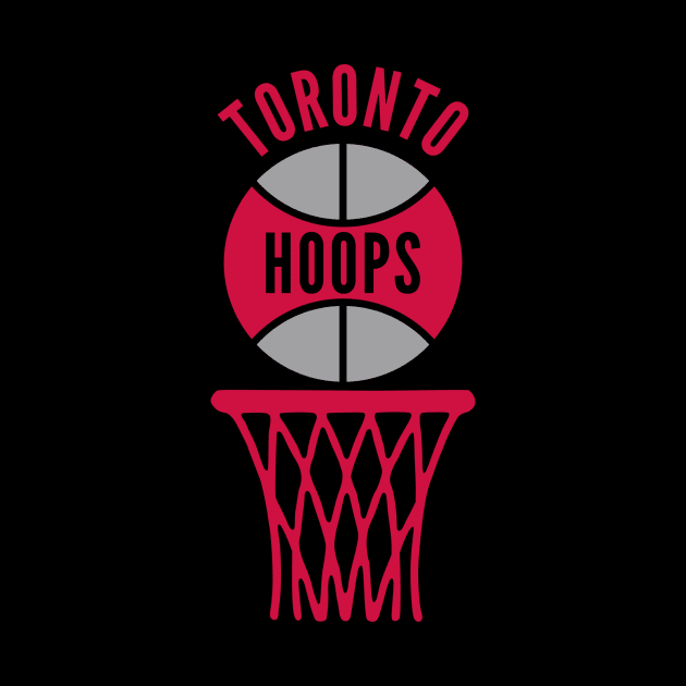 Retro Toronto Hoops Logo by Double-Double Designs