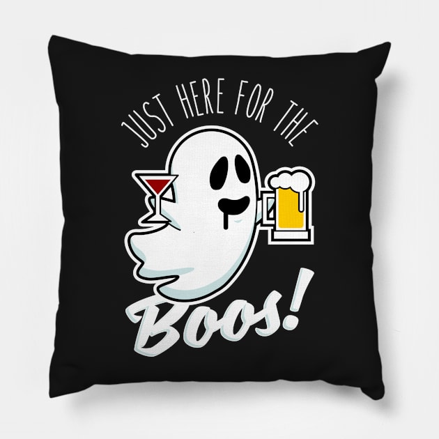 Just here for the Boos! Pillow by emodist