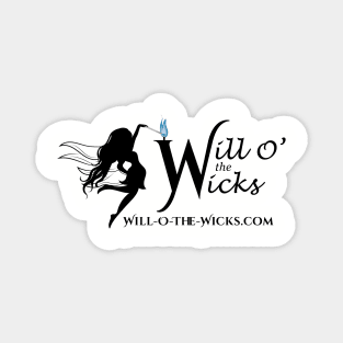 Will O The Wicks Candle Company Logo Magnet