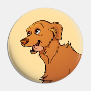 Happy Dog Pin