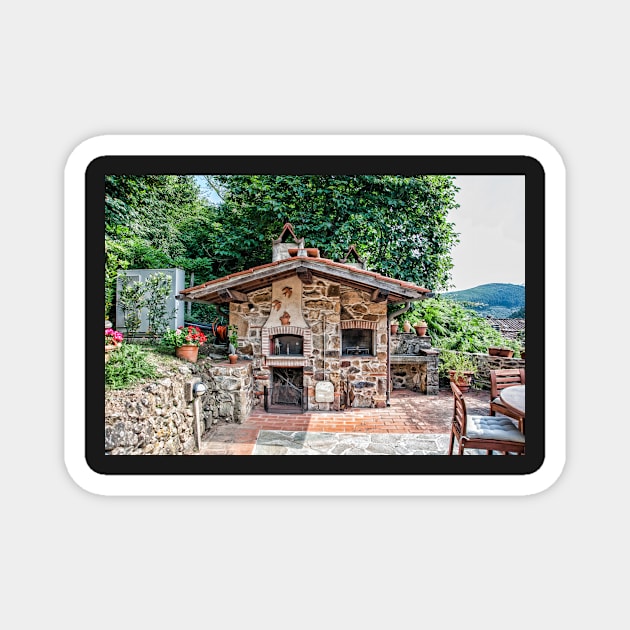 Tuscany Retreat B&B Magnet by randymir