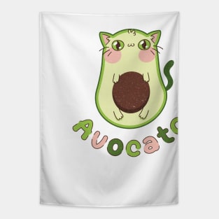 Avocado cat - Avocato Tapestry