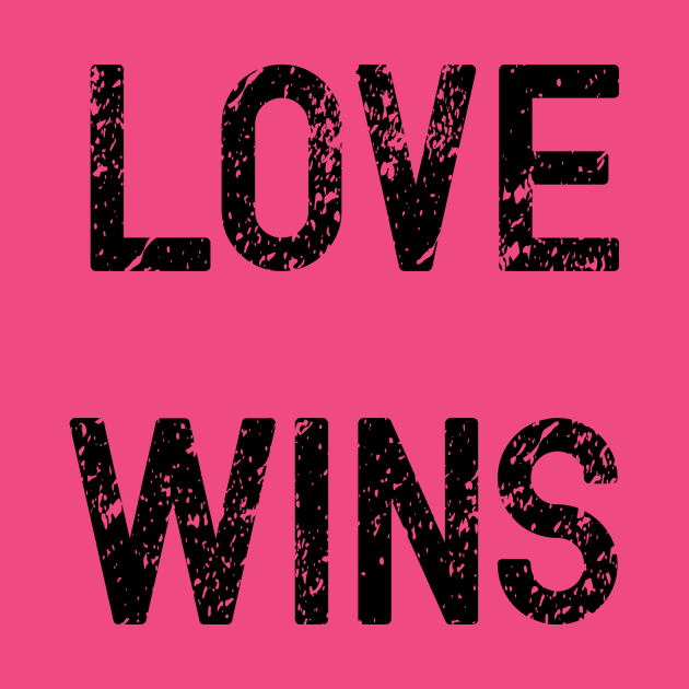 Love Wins Love Wins T Shirt Teepublic