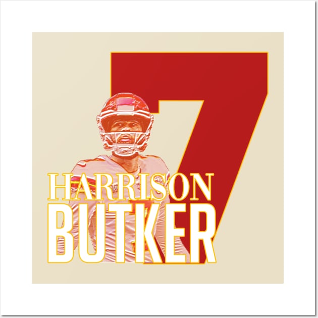 Harrison Butker Paper Poster, Harrison Butker Poster sold by Rushing ...