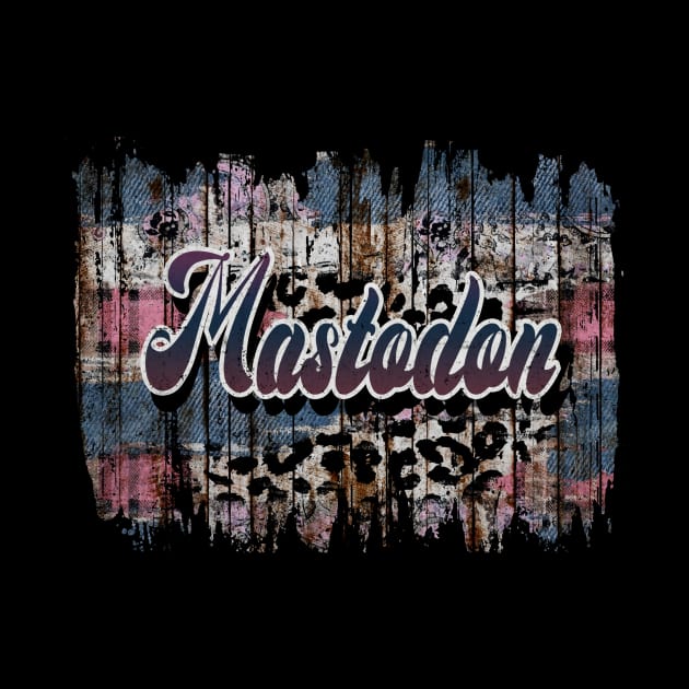 Mastodon Thanksgiving Name Vintage Styles Gift 70s 80s 90s by Gorilla Animal