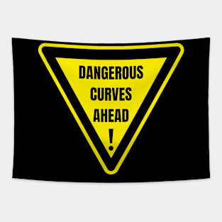 Dangerous Curves Ahead Tapestry