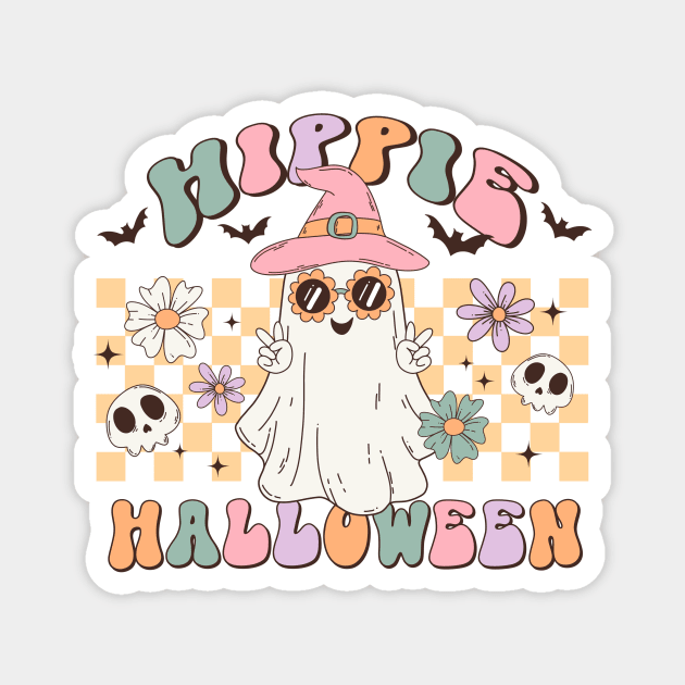 Hippie Halloween Magnet by Setrokompo