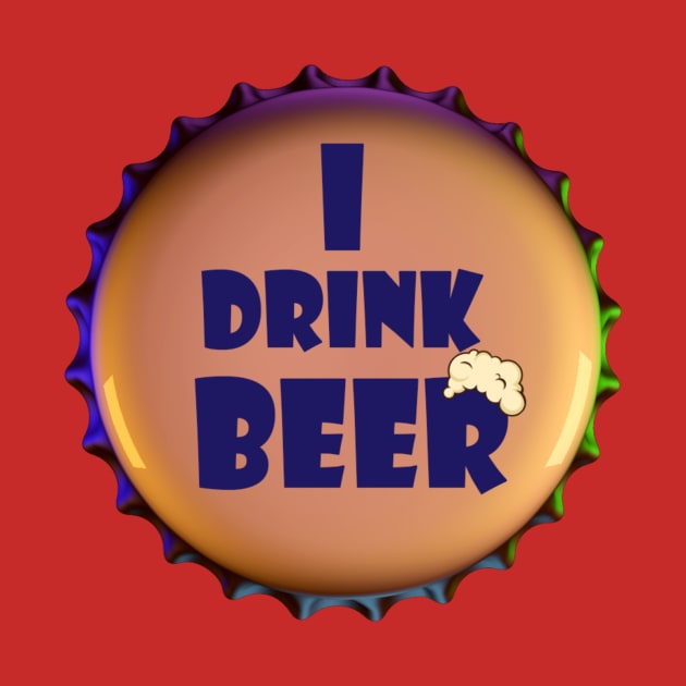 I drink Beer by Hellyes4d