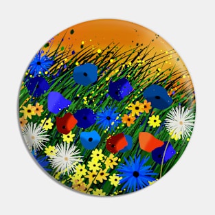 Wild Flowers Pin