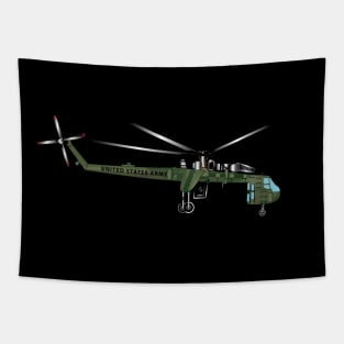 CH - 54 - Tarhe - Heavy Lift Helicopter wo Txt Tapestry