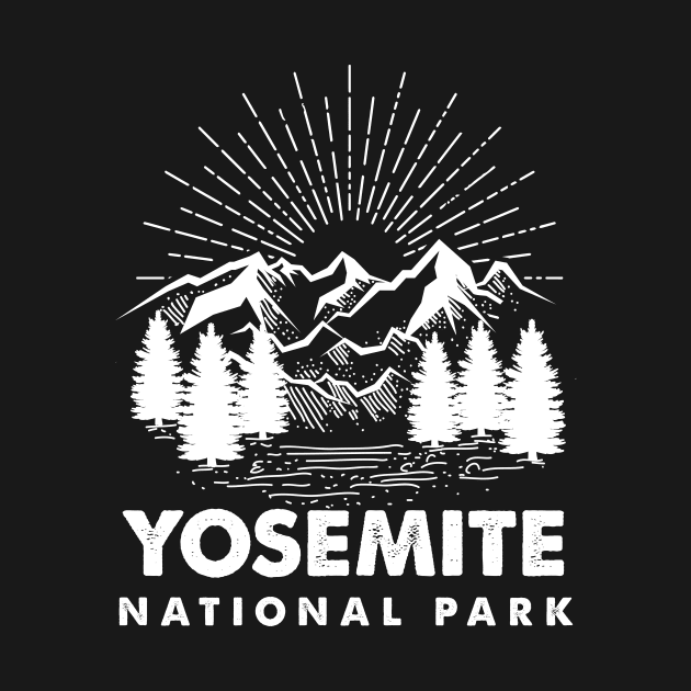 Yosemite National Park Retro by roamfree