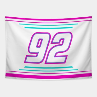 Natalie Decker #92 2024 NASCAR Design Tapestry