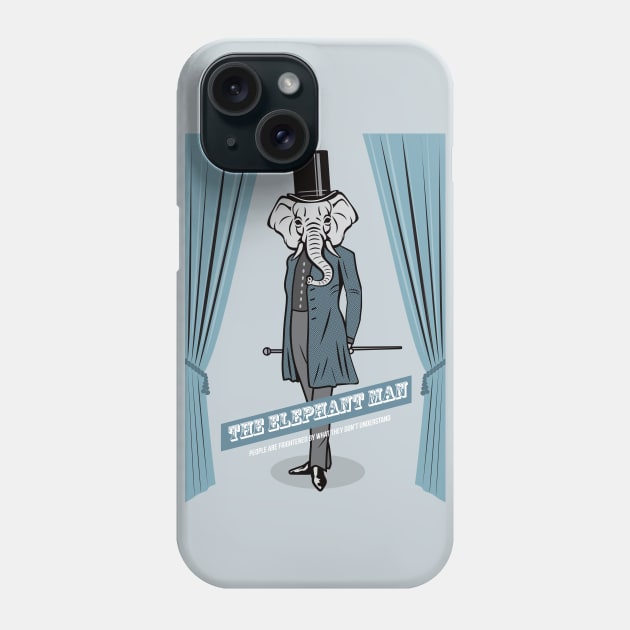 The Elephant Man - Alternative Movie Poster Phone Case by MoviePosterBoy