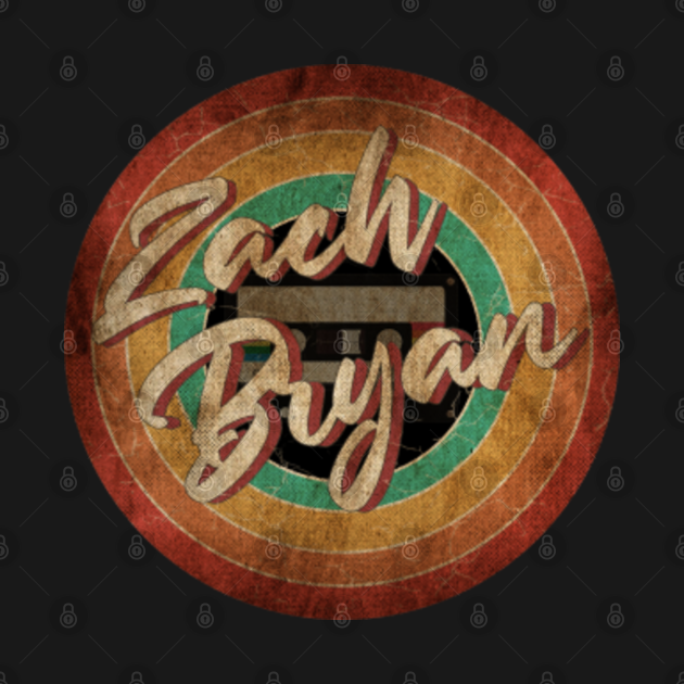 Discover Zach Bryan Circle Art - Zach Bryan - T-Shirt