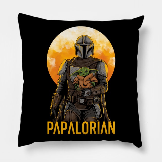 papalorian Pillow by sober artwerk