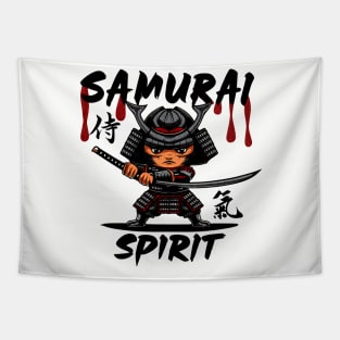 Warrior's Resolve: Samurai Spirit Tapestry