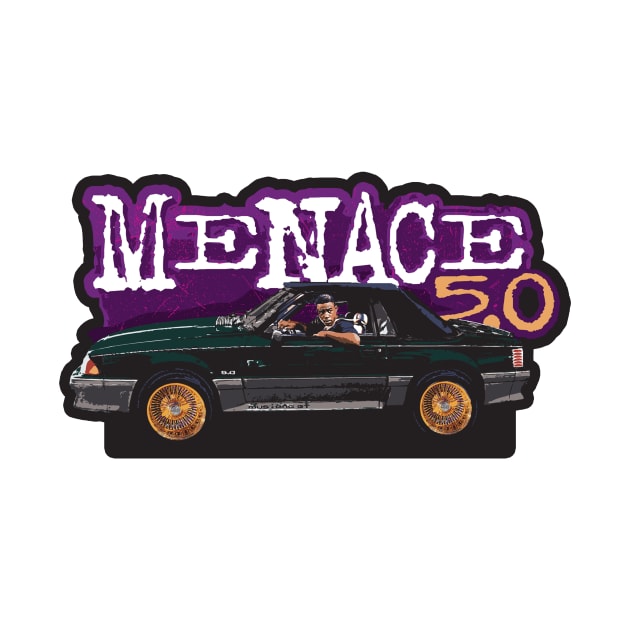 Menace the Caine 5.0 Sticker by goderslim