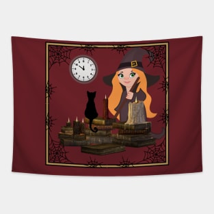 Witch Cottage Tapestry