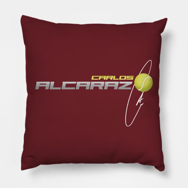 Alcaraz ! Pillow by Nagorniak