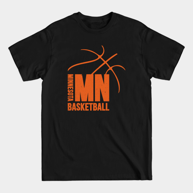 Discover Minnesota Basketball 01 - Minnesota Timberwolves - T-Shirt