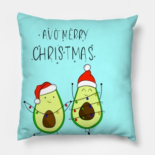 Avo Merry Christmas Pillow