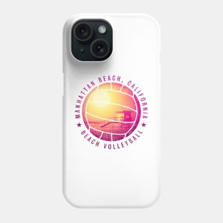 Beach Volleyball - Manhattan Beach Phone Case