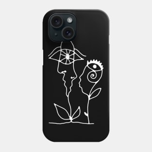 flower face Phone Case