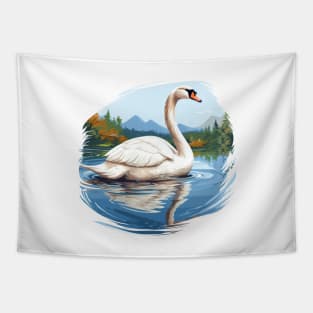 White Swan Tapestry