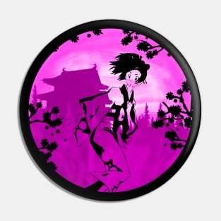 Samurai Fan Pin