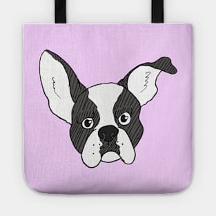 Grumpy Boston Terrier Tote