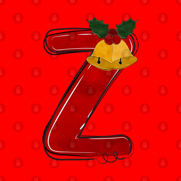 Letter Z - Christmas Letter by Pop Cult Store