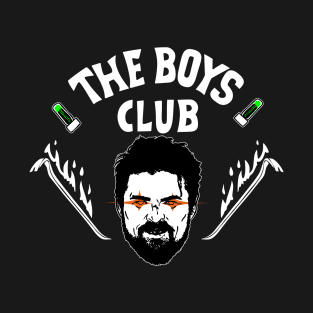 Boys Club Superhero 80's Logo Parody T-Shirt