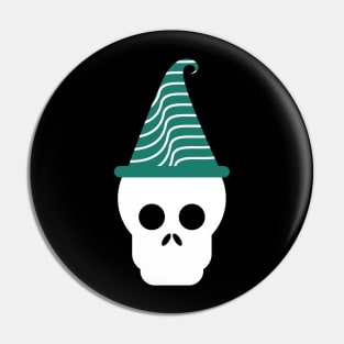 Skull Witch Pin