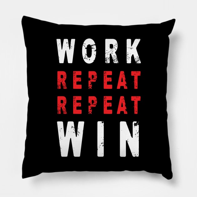 Winning quote Pillow by TMBTM